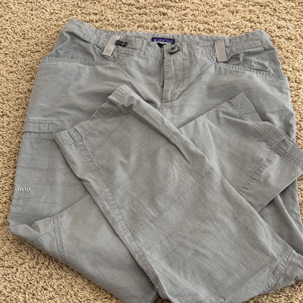 Patagonia Common Threads Partnership Organic Cotton Stretch Pants, Womens sz 12